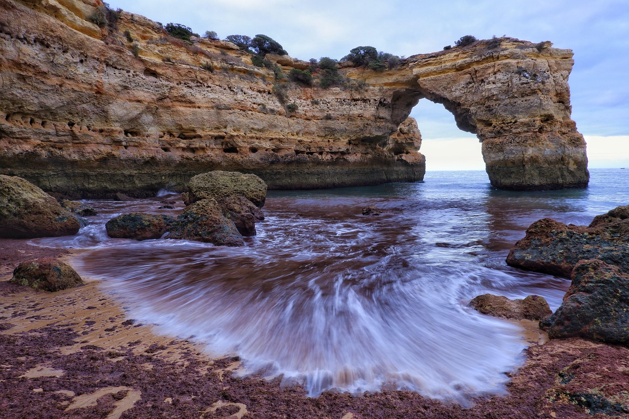 Algarve coastal trail near Aljezur